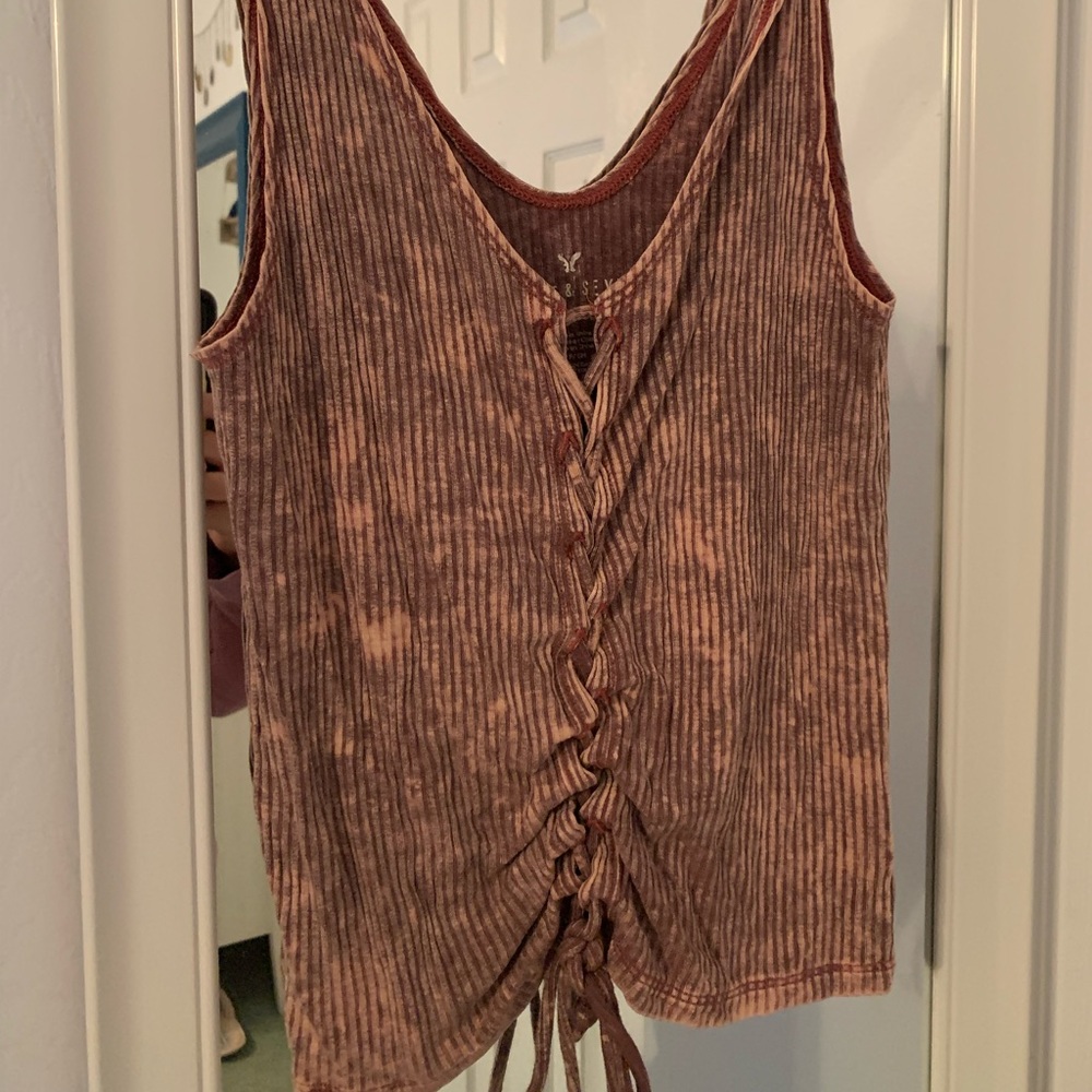 Dusty pink AE tank
